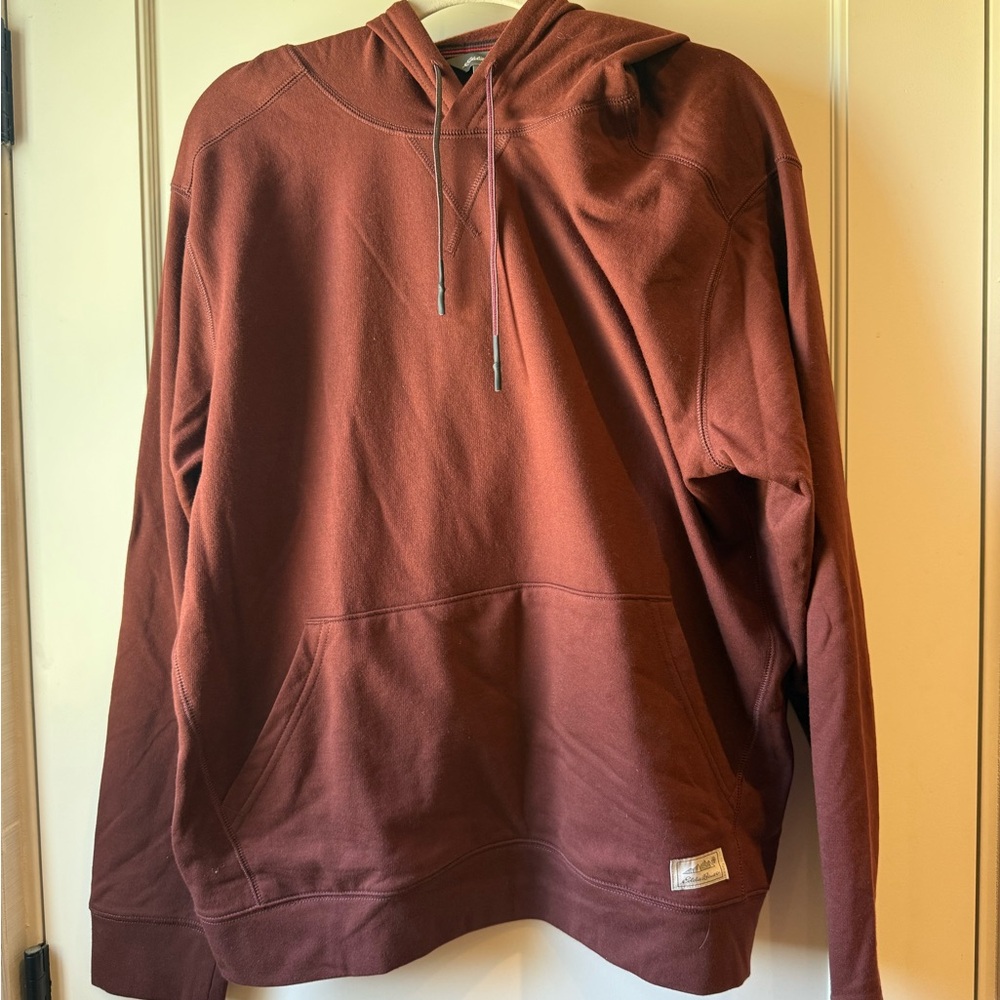 Eddie Bauer Maroon Fleece Jacket